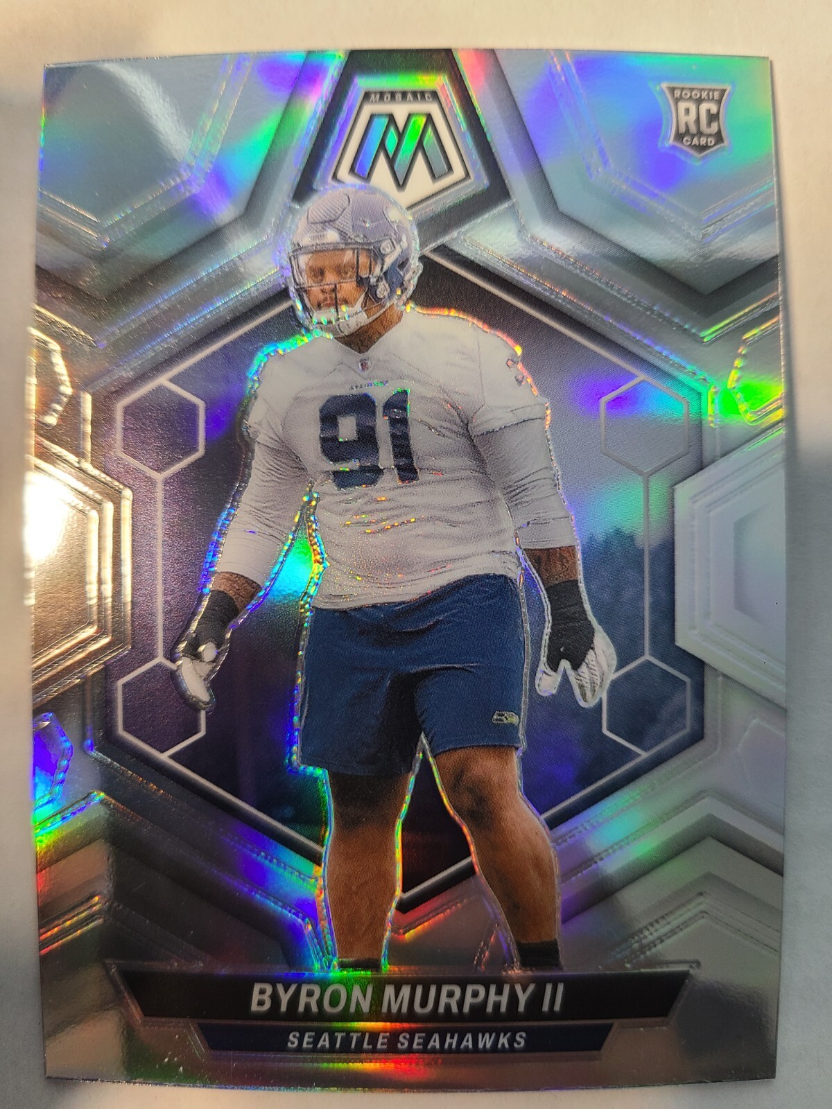 2024 Panini Mosaic - Rookies Byron Murphy II #316 Silver Prizm (RC)