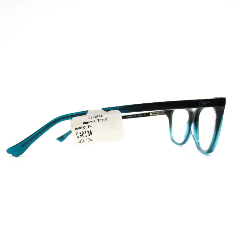 Monturas cuadradas Candie's CA0134 005 azul verdoso 51[]16 135 mm Foto 3 de 4