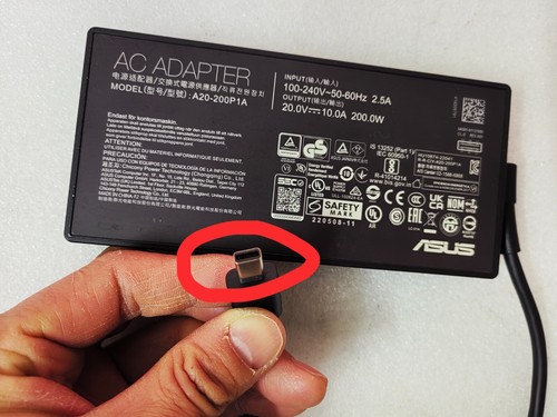 Ordinateur portable 20V 10A A20-200P1A pour ASUS TUF Gaming A14(2025) FA401KM RTX5060 200W OEM - Photo 3/6