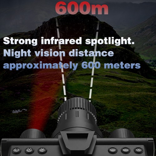 Night Vision Binoculars Monocular Hunting Goggles Digital NV Camera Security DVR - Picture 9 of 18
