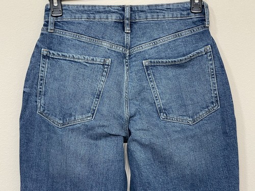 Old Navy Women’s Blue High Rise Curvy Fit Button Up Denim Jeans S 8 - Picture 5 of 13