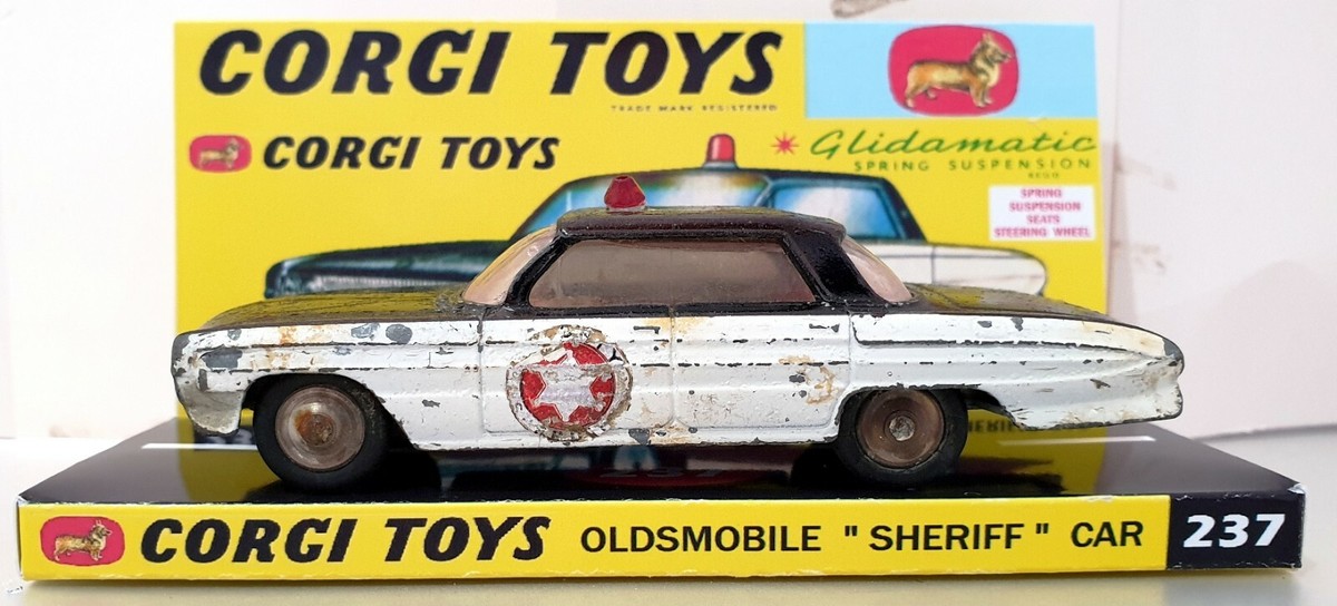 CORGI TOYS 237 OLDSMOBILE Super 88 SHERIFF CAR Diecast Model on