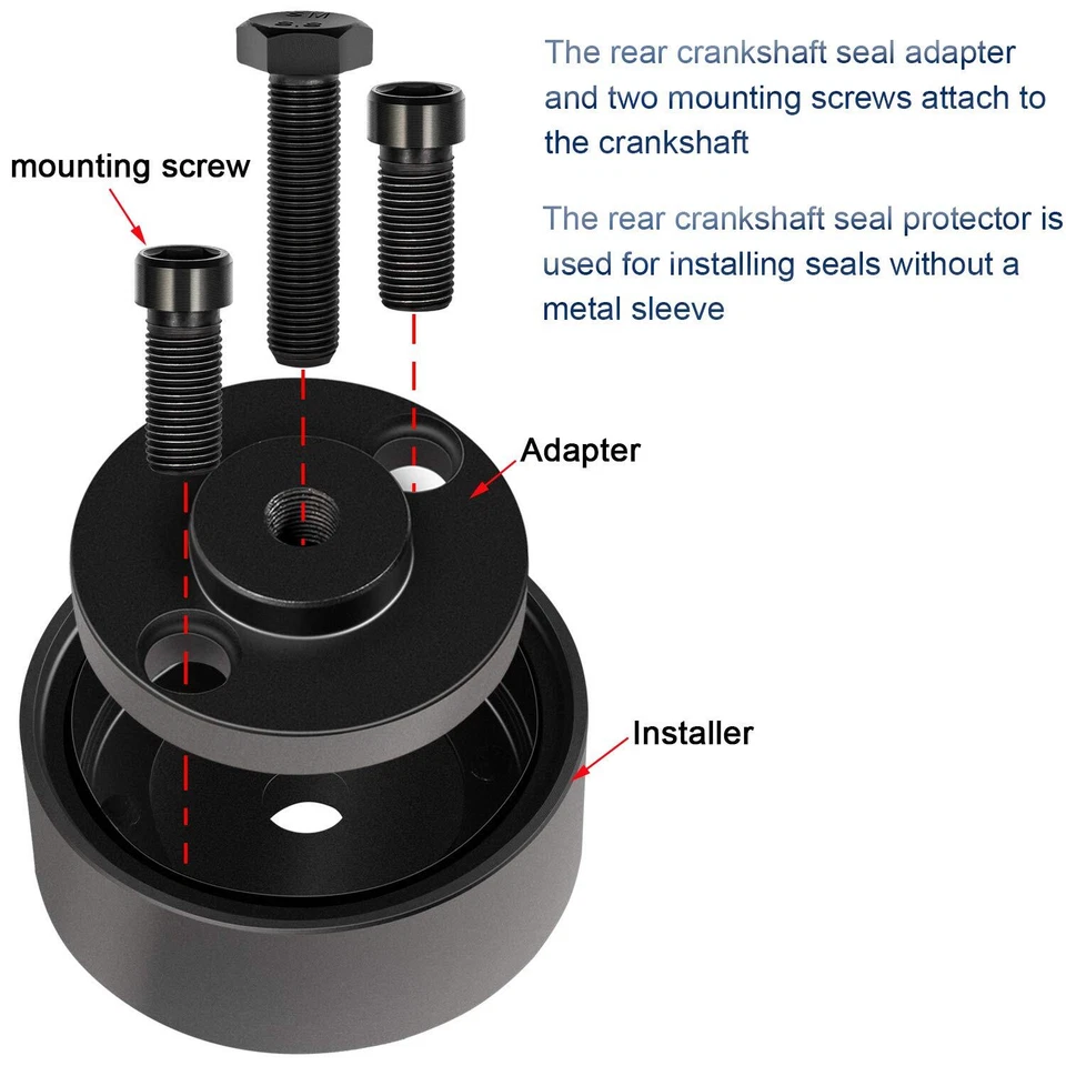 7834 Rear Crankshaft Seal Install Tool for Ford Aerostar Ranger Explorer 4.0L V6 Foto 2 de 4