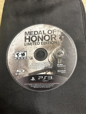 Medal Of Honor Limited Edition (Sony PlayStation 3, 2010)  Disc Only