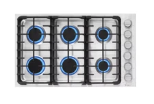 Empava 36-in 6 Burners Stainless Steel Gas Cooktop