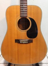 1970's Aria Model 9400 Acoustic Guitar (martin D-18 Copy) Mij