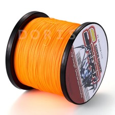 Dorisea 100M-2000M Naranja Dynema PE Trenza Línea de Pesca Pro Spider 6LB-500LB