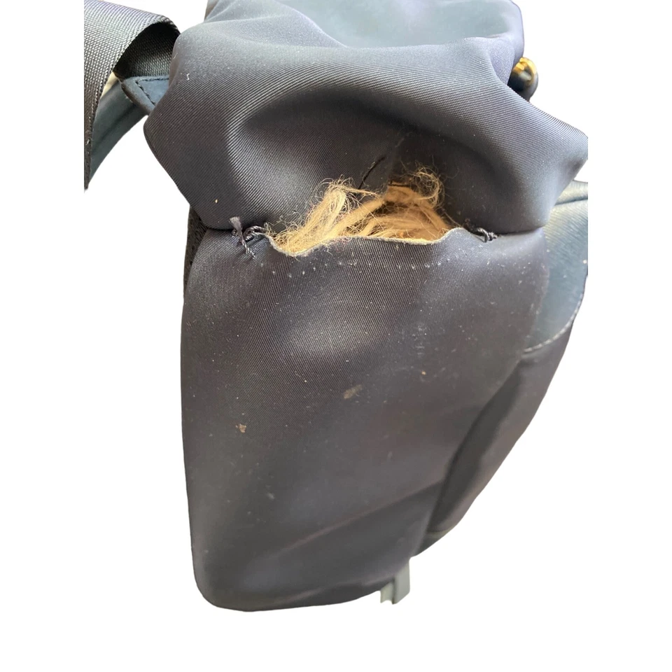 Mochila grande de nailon MICHAEL MICHAEL KORS Prescott azul marino usada Foto 2 de 4