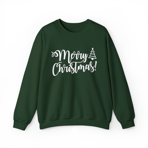 Merry Christmas | Unisex | Heavy Blend | Sweatshirt | Christmas | Holiday Shirt - Picture 16 of 38