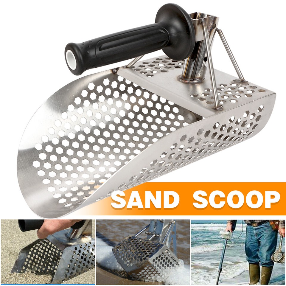 Beach Sand Scoop for Metal Detector Detecting Treasure Hunting Digging