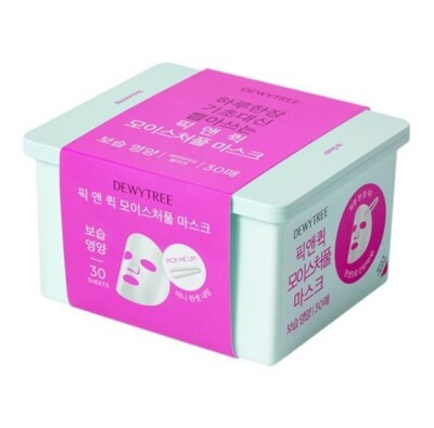 DEWYTREE Moisture Full Pick & Quick 30 Days Mask | 30 Sheets | Intensive Moistur