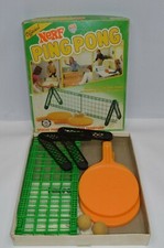 Nerf Ping Pong Table Tennis Set Complete Parker Brothers Vintage