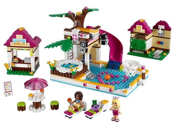 Lego Friends 41008 HEARTLAKE CITY POOL Swimming Isabella