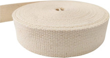 11 Yards Natural Heavy Cotton Webbing 2 Inch for Sewing DIY Craft Bags Making Ou