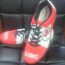 Kansas City Chiefs Lace-Up Shoes Red/White/Black US 10/12 EU 44 NFL