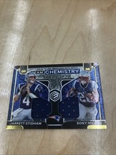 2020 Elements Team Chemistry /49 Sony Michel Jarrett Stidham TC-NE Patch Dual NE