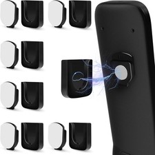 6-Piece Self Adhesive Wall Mount Magnetic Remote Control Holder