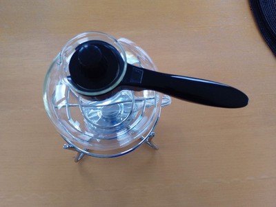 Bodum Santos Glaskanne mit Stövchen, Neu und unbenutzt