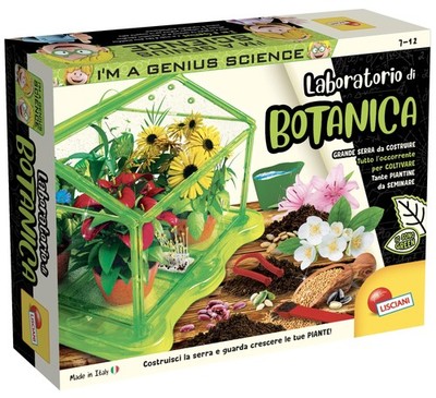Liscianigiochi 84258 I'm a Genius Botany Lab scientific game, multicoloured, 38.