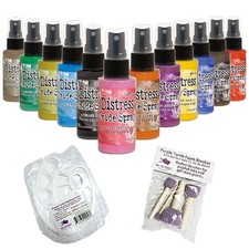 Ranger Tim Holtz Distress Oxide Spray Set 3 New Spring 2019 Colors, 12 Bottle