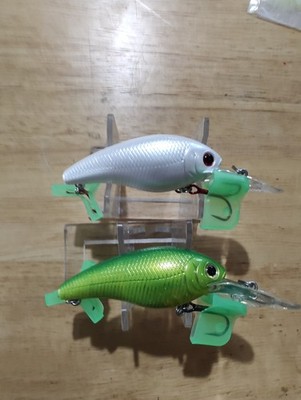 #747 Lot Of 2 Lucky Craft Moonsault CB-200 rattle crankbait lures New Out Of Box