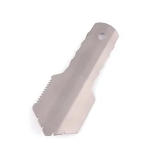 Ultralight Titanium Camping Trowel Backpacking Trowel Portable Titanium Gray