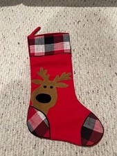 Christmas Stocking - reindeer