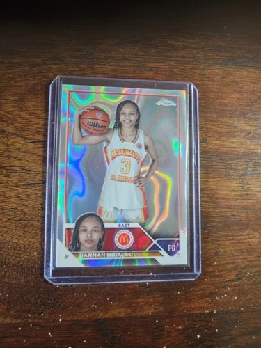 2023 Topps Chrome McDonald's All American Basketball Lava Refractor Hannah Hidalgo #78