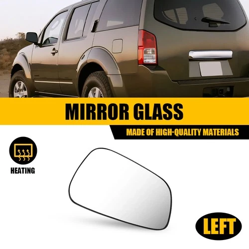 Mirror Glasses Driver Left Side Heated Hand 96366EA16A for Nissan Frontier