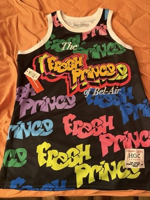 Will Smith  Fresh Prince  #14 Jersey   Bold All-Over Graphic   Brand New w/ Tags
