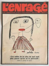 RARE J.J. PAUVERT EO 1968 REVUE L'ENRAGÉ N ° 12 SINÉ + SOULAS COBB WILLEM FLIP