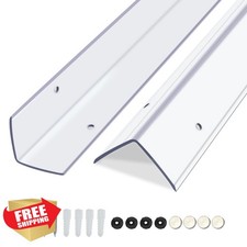 QDYMXUN Clear Corner Protectors L-Shaped Furniture Guards 2pcs