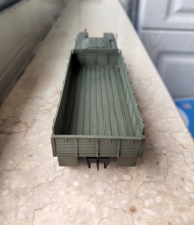 1/72 AS72125 Russian MAZ7911 Heavy Truck Transport Camouflage Finished Model - Image 4 of 4