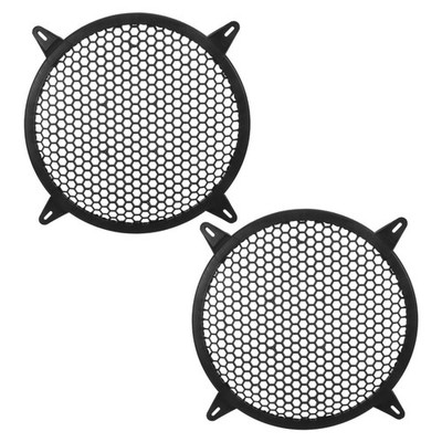 2 Pcs Subwoofer Protection Cover Automotive Speaker Accessories 4 Point