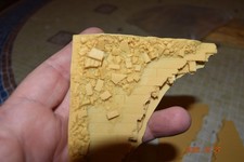Wargames terrain, resin, ruined floors