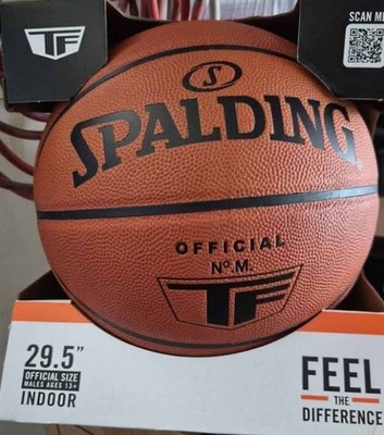 Spalding TF Model M Official Leather Indoor Game Basketball