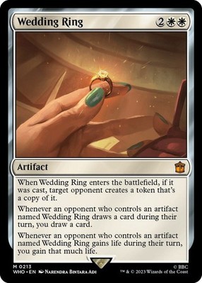 1x Wedding Ring - Universes Beyond: Doctor Who - NM  -  MTG