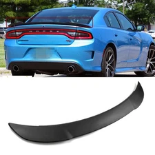 Rear Spoiler Wing For Dodge Charger  2011-2023 Matt-black Hellcat Style SRT