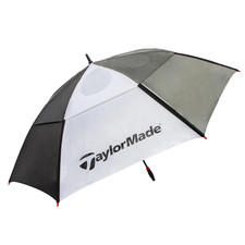 Taylormade 68-Inch Auto Open Vented Golf Umbrella, Black/White
