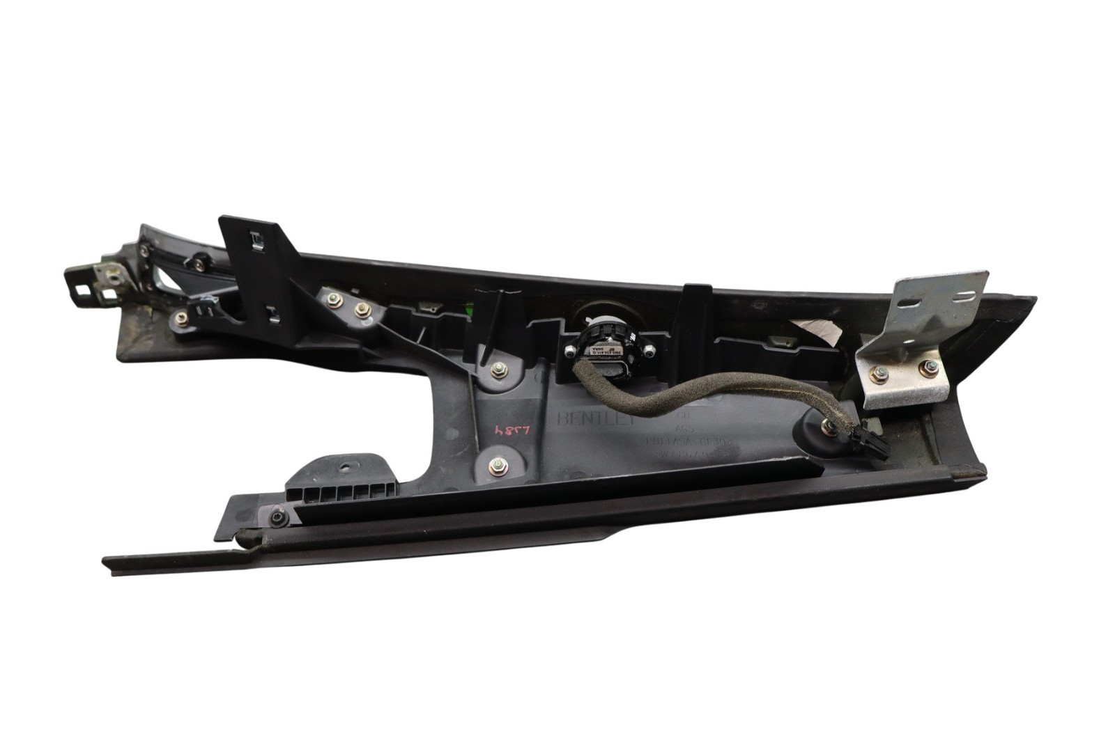 07-11 Bentley Continental GTC Rear Left Side Interior Quarter Trim Hinge Oem