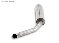 Silencieux Arrière Pour Audi A2 1.4 TDi 75ch (2000-2003) - Kit Complet, Acier Aluminié, 30 Mois Garantie