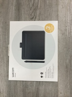 Wacom Intuos Small Wireless Bluetooth Graphics Tablet Black, CTL4100WL/K0-AA