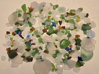 Large Rhode Island Sea Glass Lot