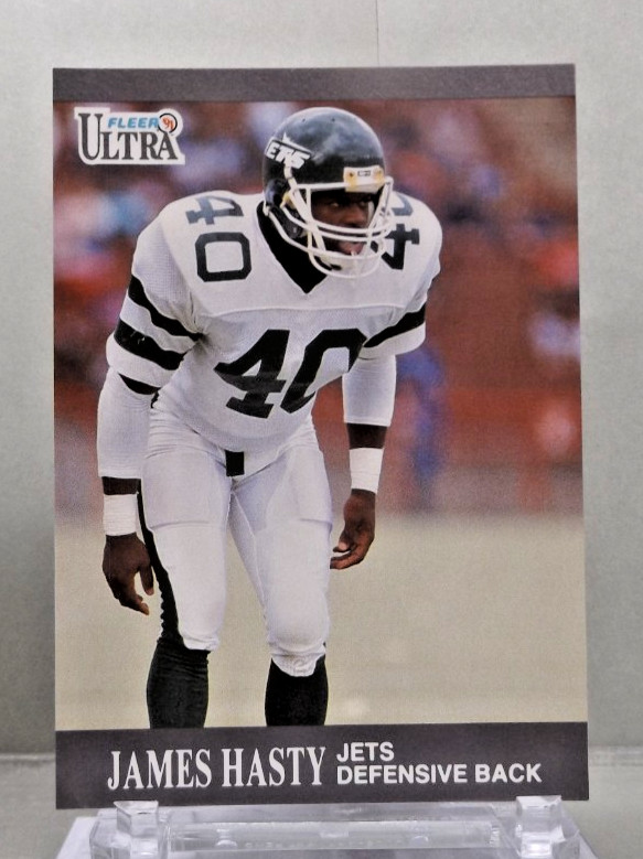 1991 Fleer Ultra #102 - James Hasty - New York Jets - Near Mint