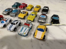 1990s Vintage rare Micro Machines Sports car lot. Corvette Porsche Ferrari 
