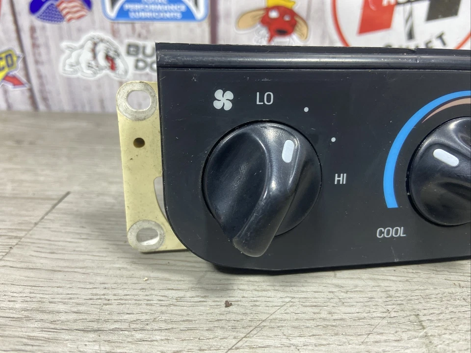 ✅ 1997-2003 FORD F150 AC CLIMATIZADOR CALEFACCIÓN TEMPERATURA INTERRUPTOR OEM Foto 4 de 4