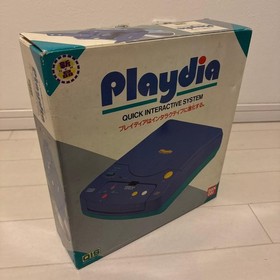 Bandai Playdia Game Console Main Unit With Box Vintage Vintage JPN Limited Editi