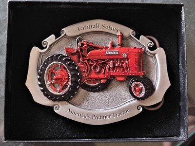 CASE IH Traktor Farmall Series M Limited Edition Gürtel Schnalle 1997 #9!! RAR