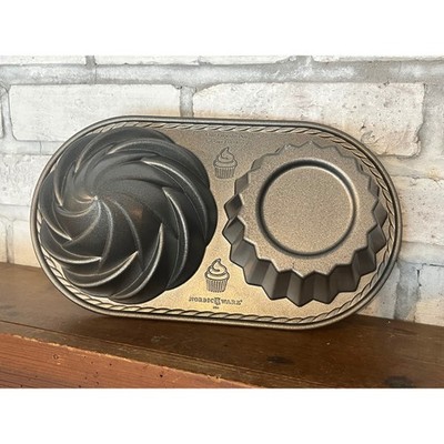 Nordic Ware Cute Cupcake Nonstick Baking Pan Makes One Giant Cupcake