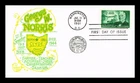 US COVER SENATOR GEORGE W NORRIS FIRST DAY ISSUE ARTOPAGES CACHET
